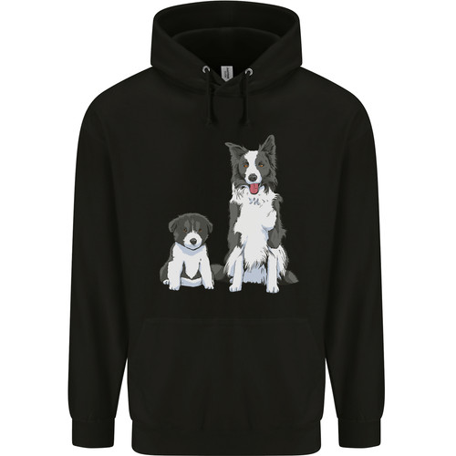 Border collie and puppy mens - a,