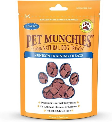 Dog training treats - training, venison